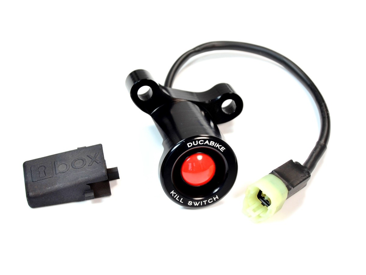 DBK Special Parts (Ducabike) Billet Key Switch Eliminator Kill Switch for the Ducati Panigale V4 / S / R (2021+) DBK Special Parts (Ducabike) Billet Key Switch Eliminator Kill Switch for the Ducati Panigale V4 / S / R (2021+)